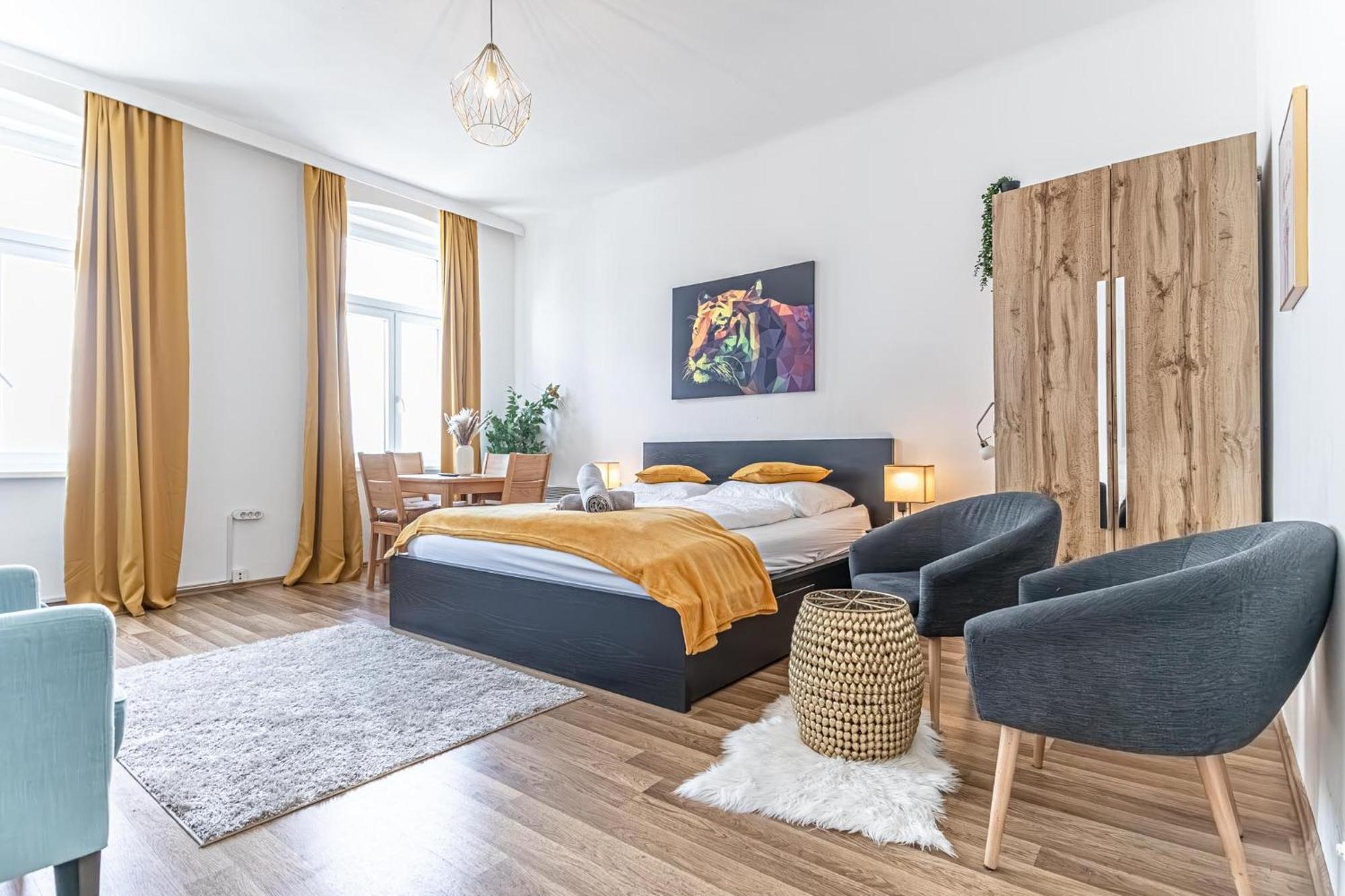 Explore Vienna: 1Br Retreat Near Westbahnhof 아파트 외부 사진